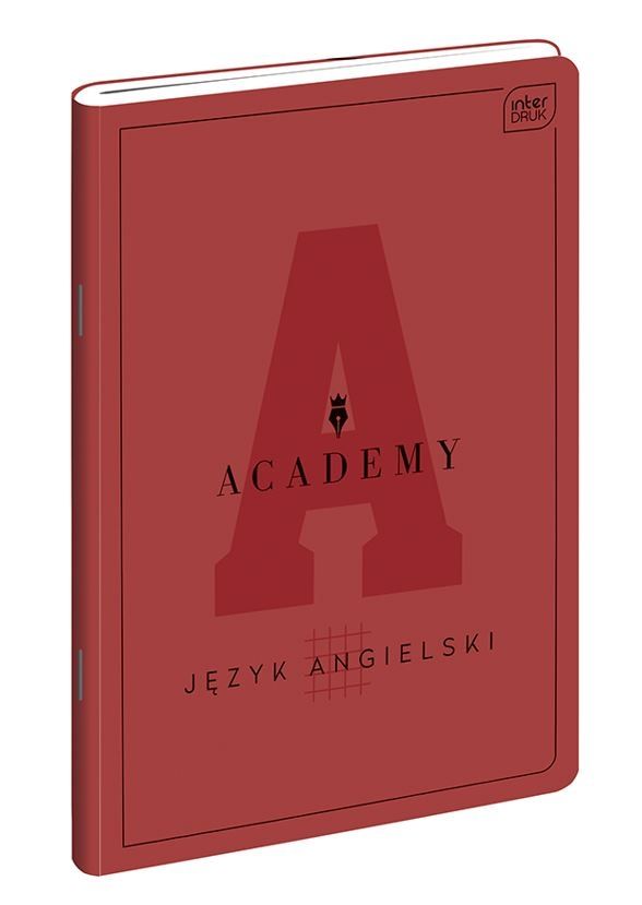 ACADEMY Zeszyt A5 60k  Angielski