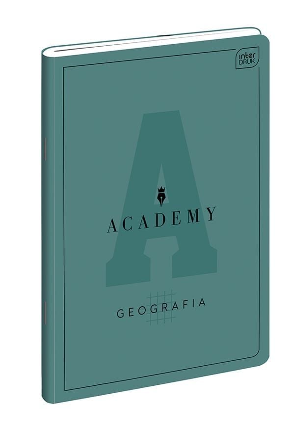 ACADEMY Zeszyt A5 60k  Geografia