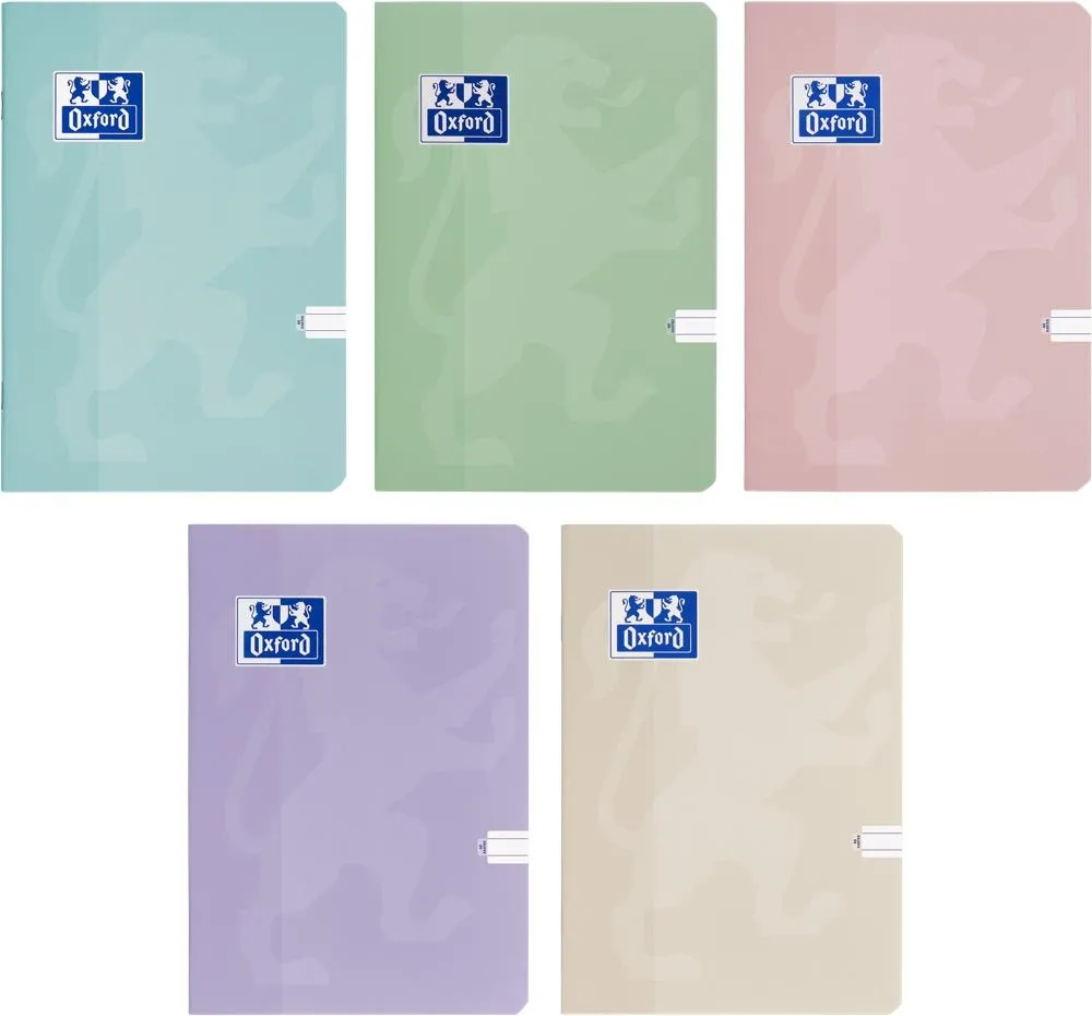 Zeszyt oxford touch pastel a5/60k linia z marginesem