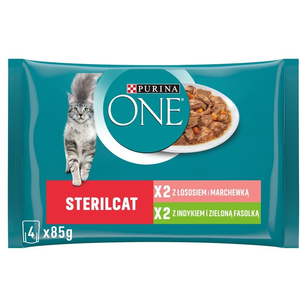 PURINA ONE Sterilcat Karma dla kotów 340 g (4 x 85 g)