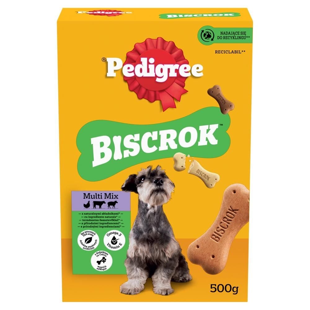 Pedigree Biscrok Multi Mix Karma uzupełniająca dla dorosłych psów 500 g
