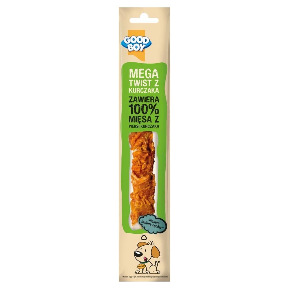 Good Boy Mieszanka paszowa uzupełniająca dla psów mega twist z kurczaka 70 g