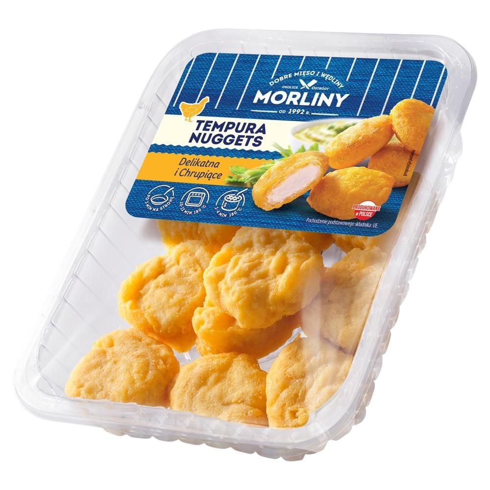 Morliny Nuggetsy z piersi kurczaka w stylu tempura 300 g