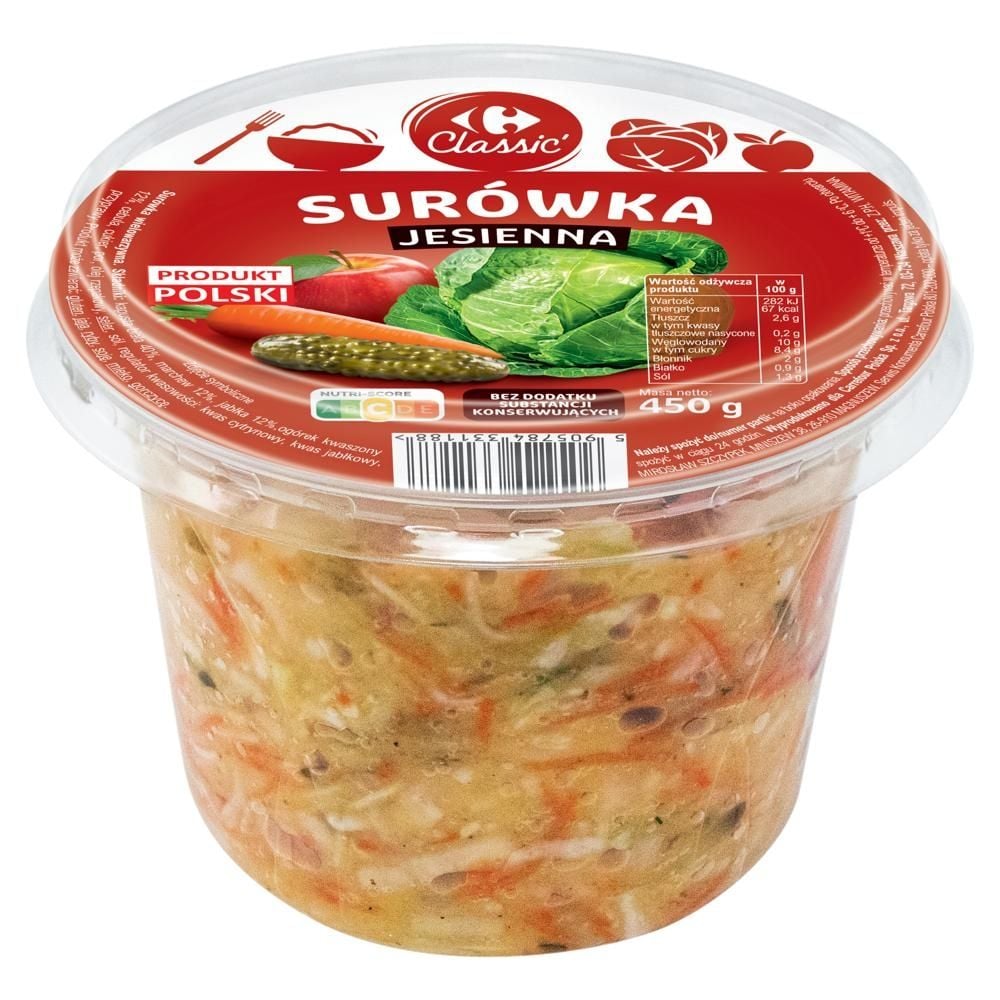 Carrefour Classic Surówka jesienna 450 g