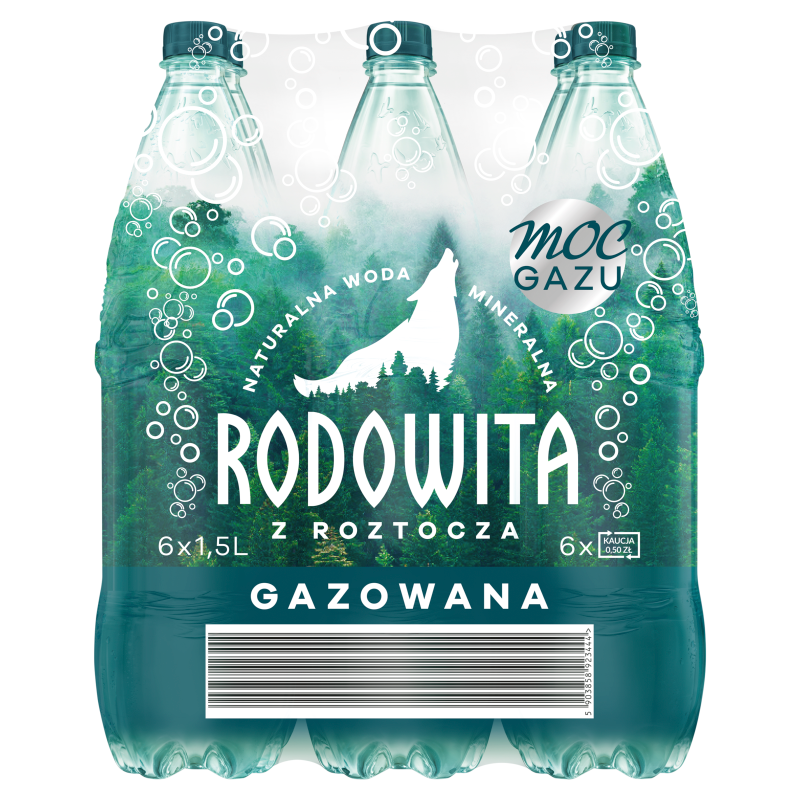 Woda mineralna gazowana