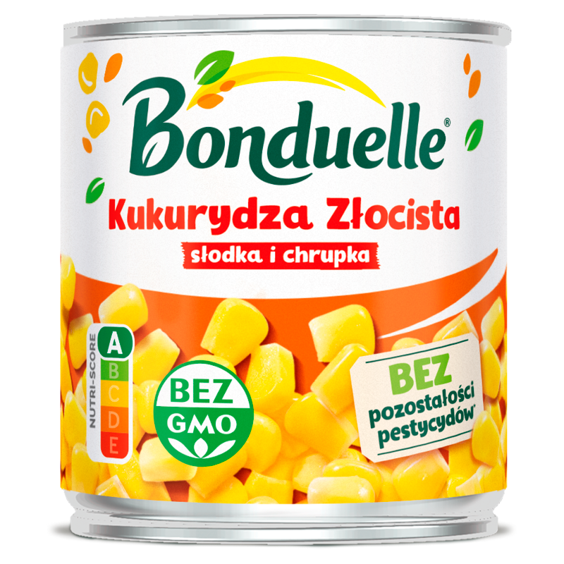 Kukurydza złocista (słodka i chrupiąca)