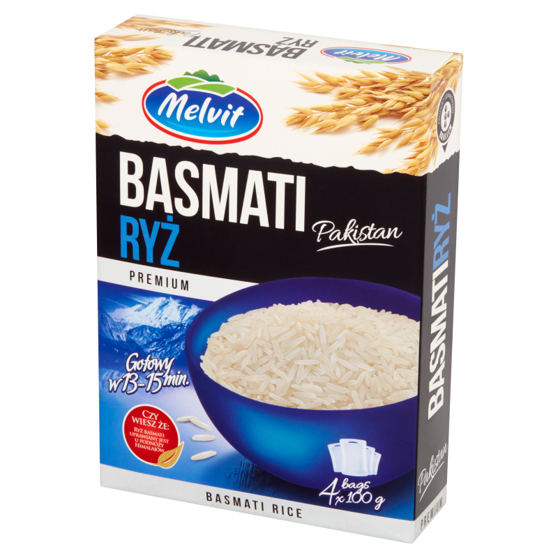 Ryż Basmati z Pakistanu (4x100g)