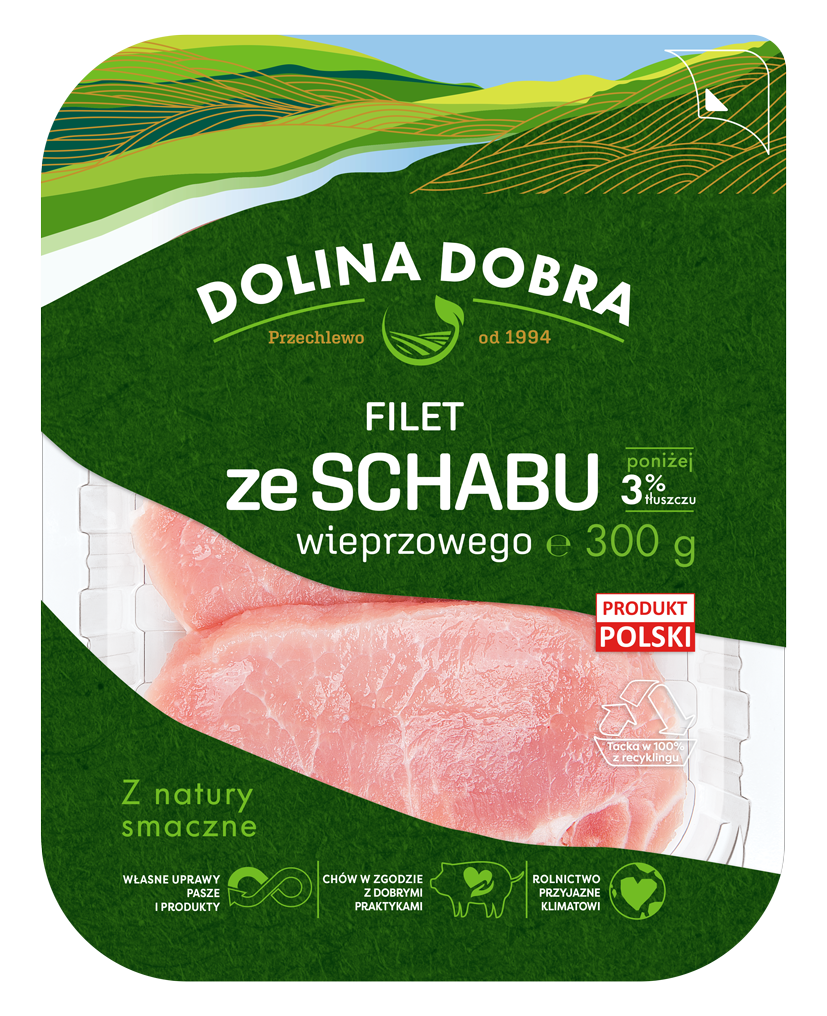 Filet ze schabu wieprzowego plastry