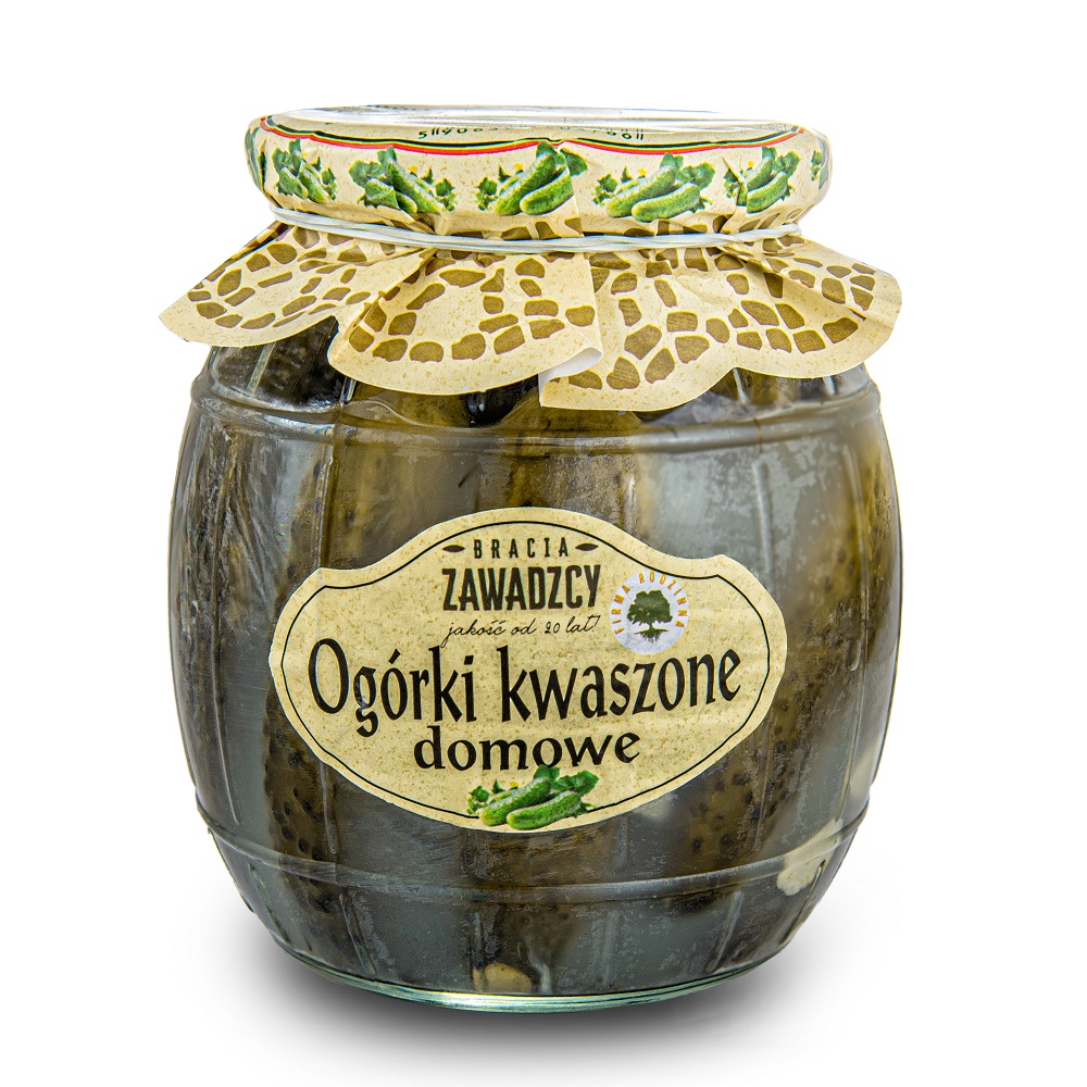 Ogórki kwaszone domowe