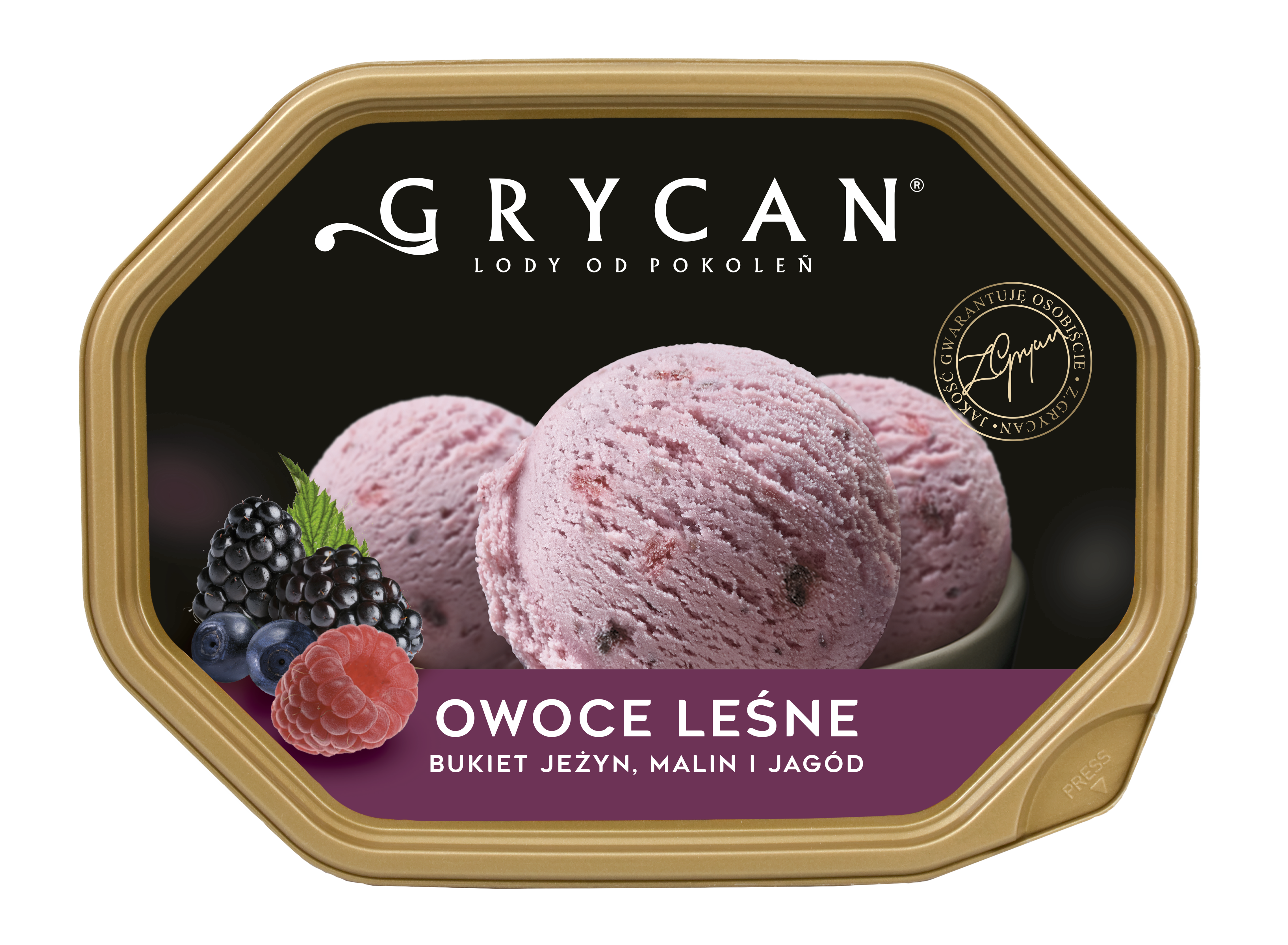 Lody Owoce leśne