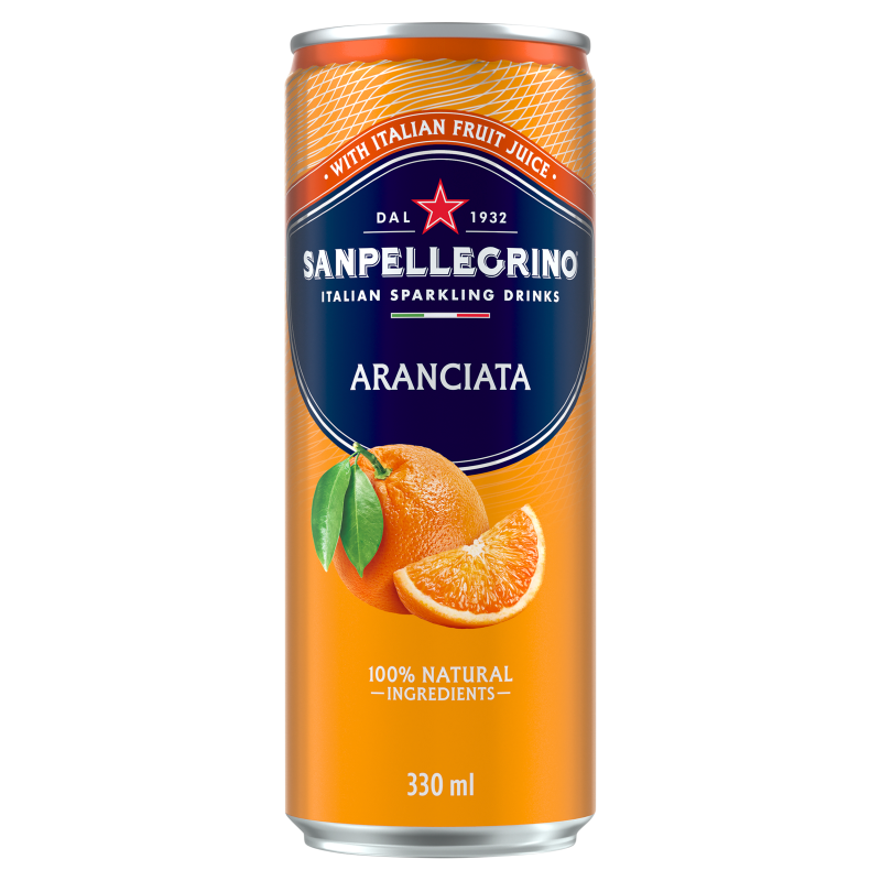 Aranciata - gazowany napój o smaku pomarańczy