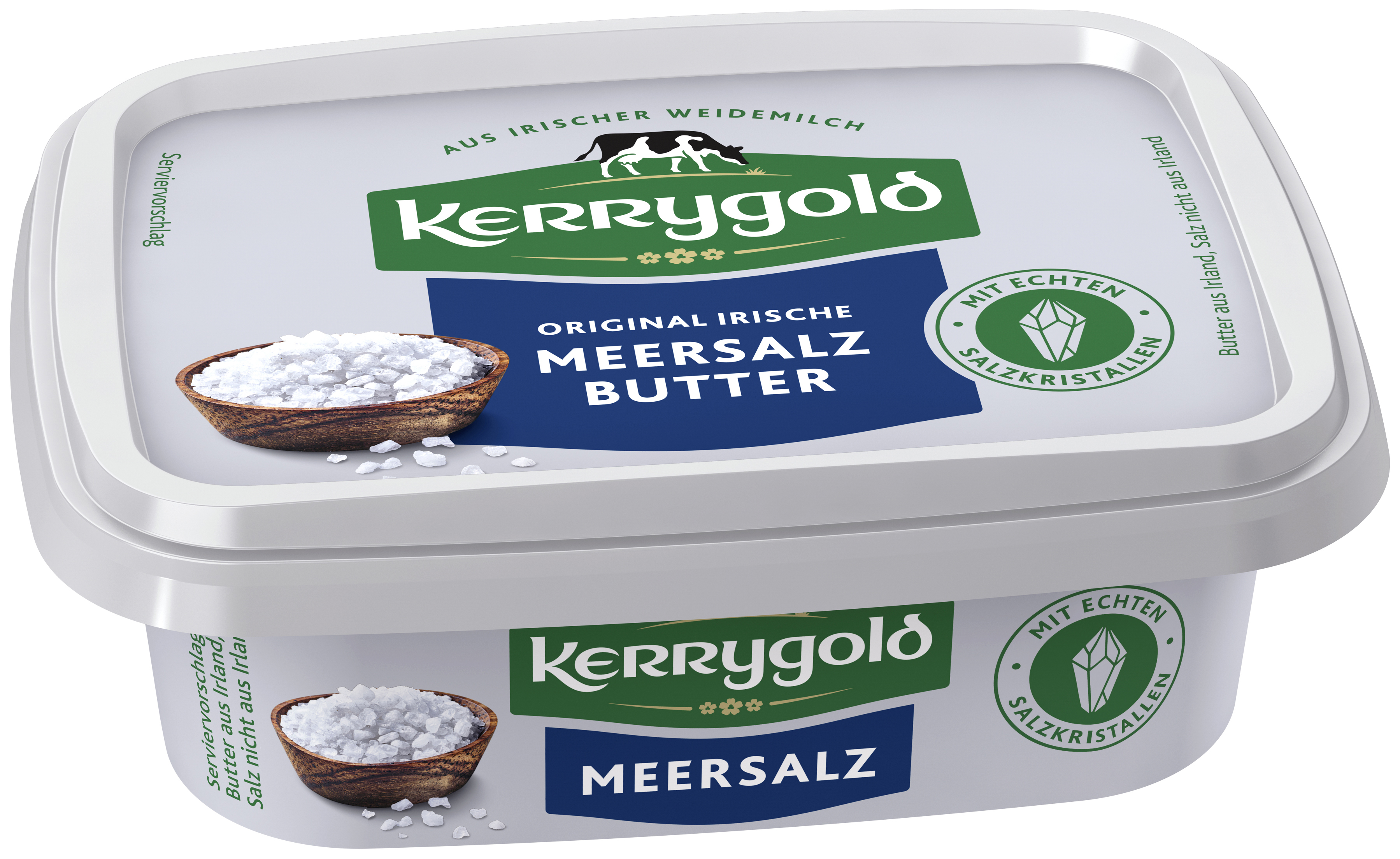 Oryginalne masło irlandzkie z solą morską