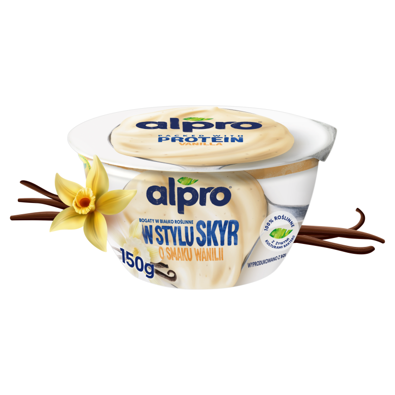 Produkt sojowy w stylu skyr o smaku wanilii