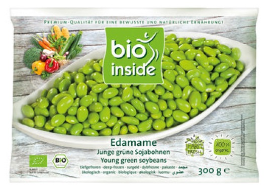 Fasola edamame łuskana mrożona BIO