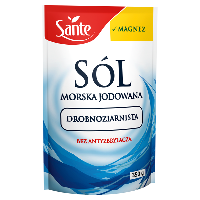Sól morska jodowana drobnoziarnista