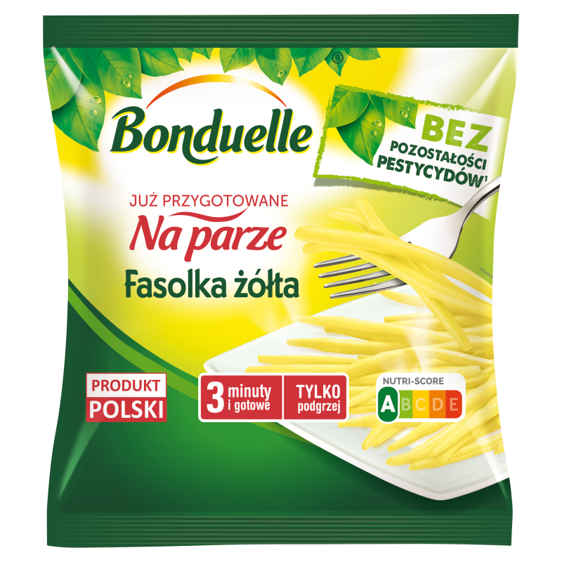 Fasolka szparagowa żółta cała mrożona