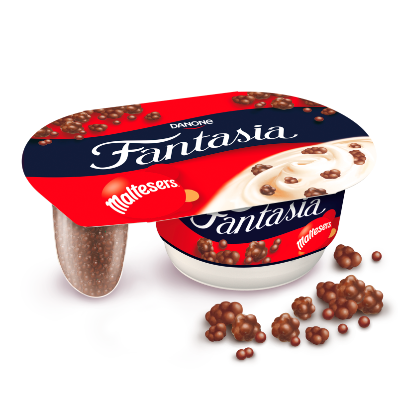 Jogurt kremowy z mini kawałkami Maltesers