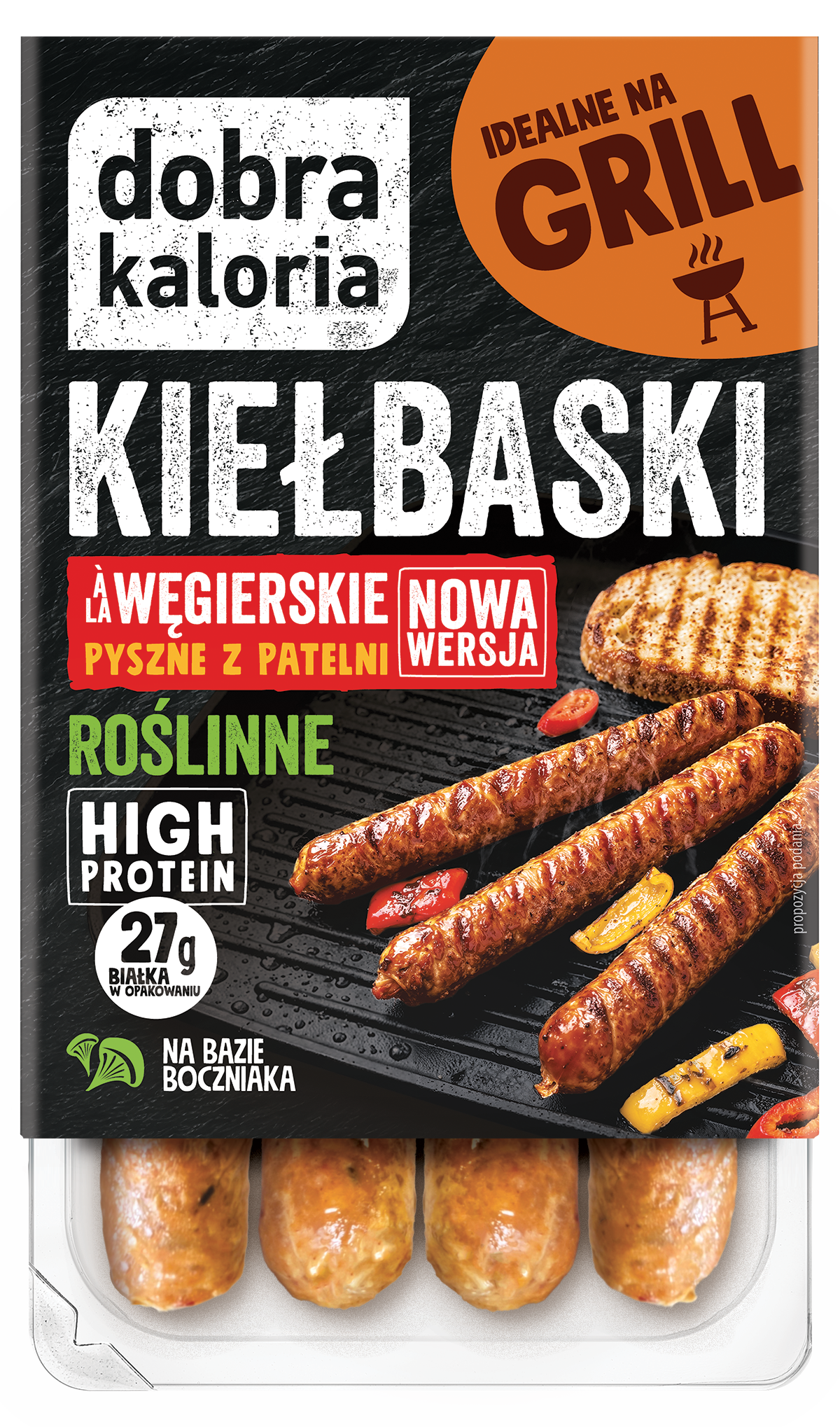 Roślinne Kiełbaski Węgierskie
