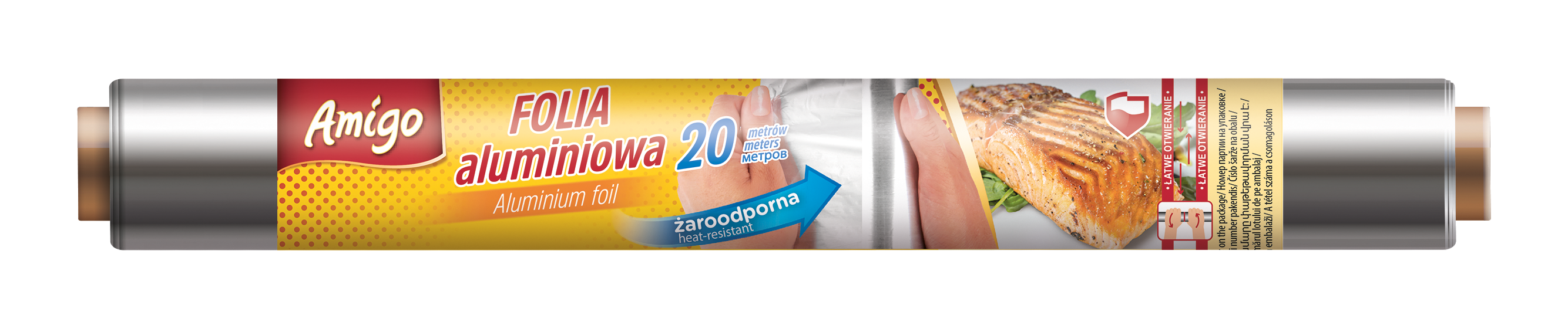 Folia aluminiowa 20m