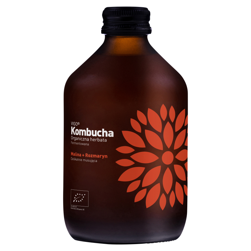 Kombucha Malina + Rozmaryn BIO