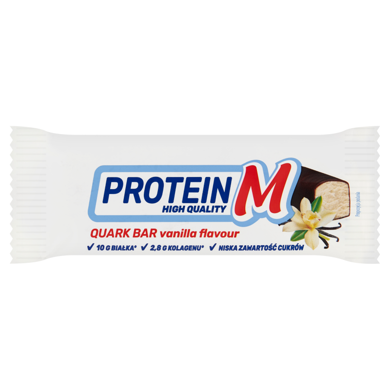 Batonik twarogowy proteinowy o smaku waniliowym
