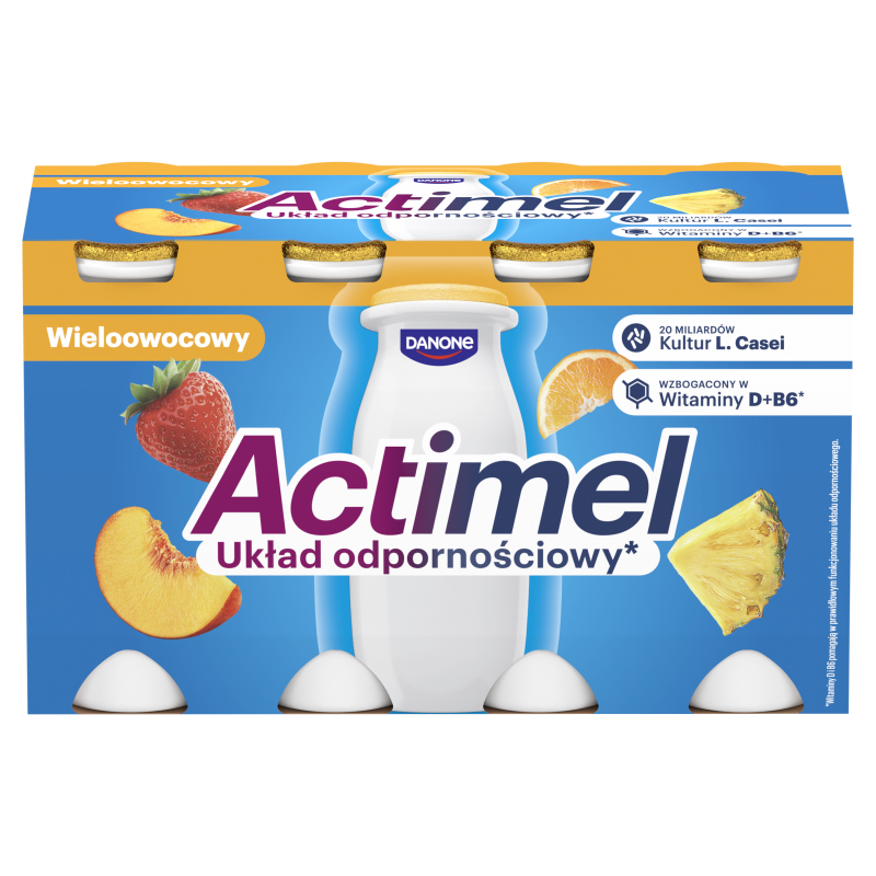 Napój mleczny wieloowocowy (8 szt.)