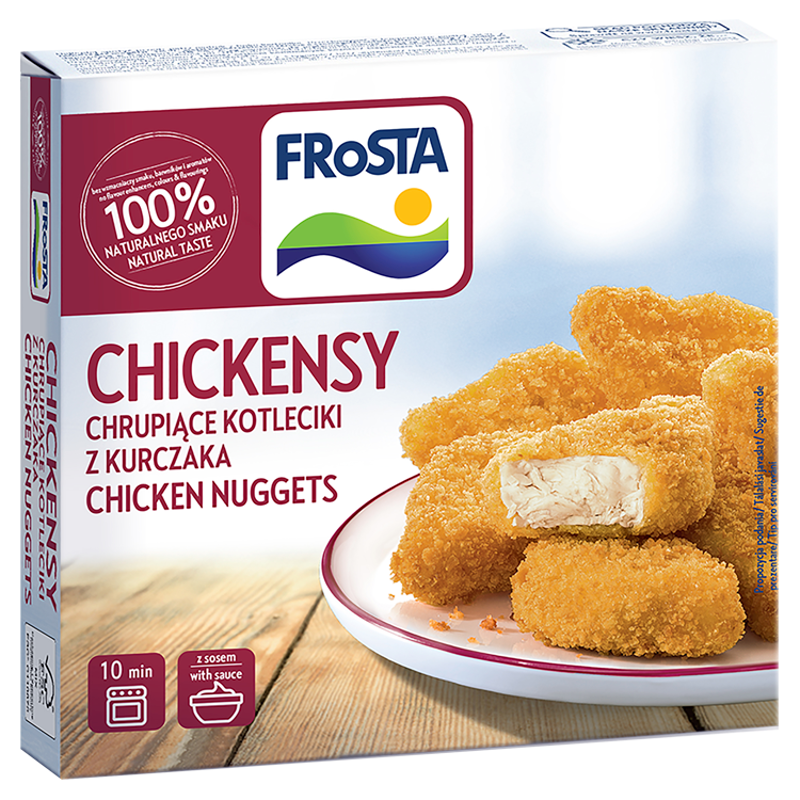 Chickensy chrupiące kotleciki z kurczaka mrożone