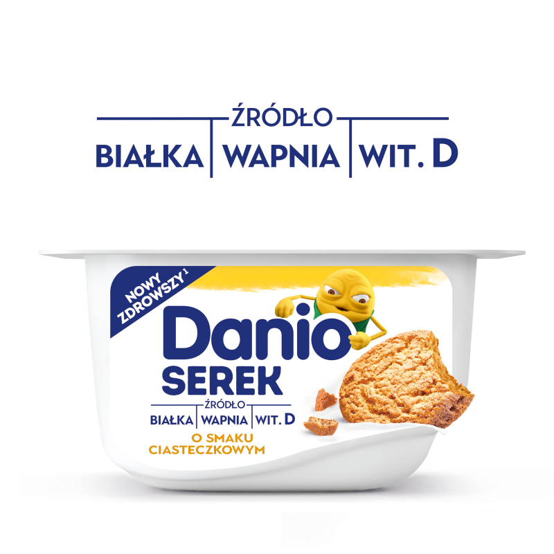Serek homogenizowany o smaku ciasteczkowym