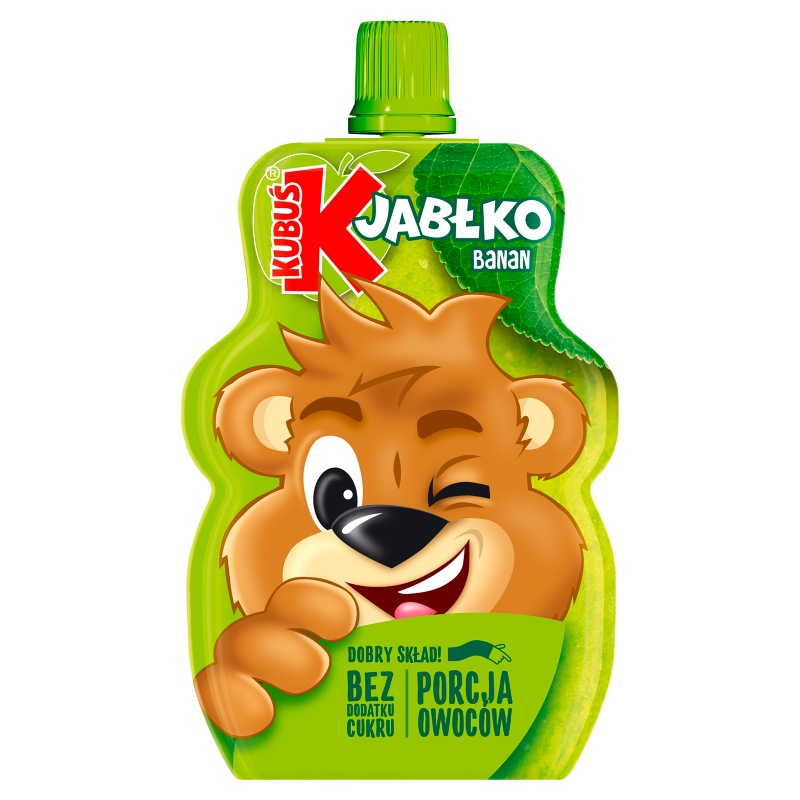 Mus jabłkowo-bananowy (bez dodatku cukru)