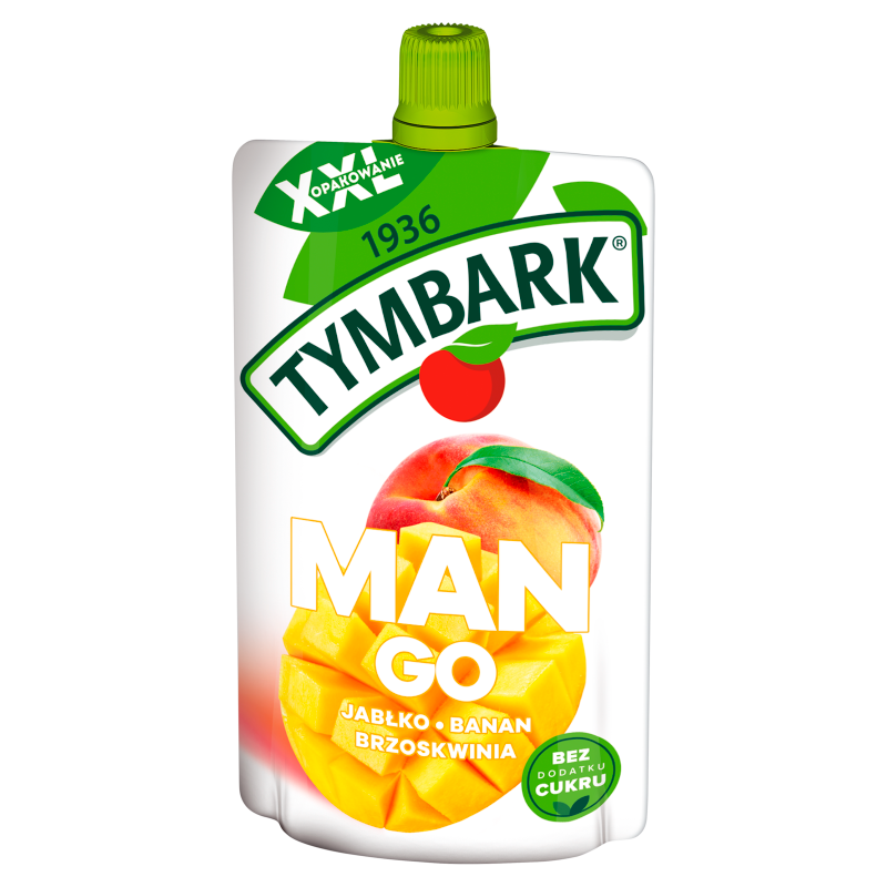Mus mango-jabłkowo-bananowy-brzoskwiniowy XXL (bez dodatku cukru)