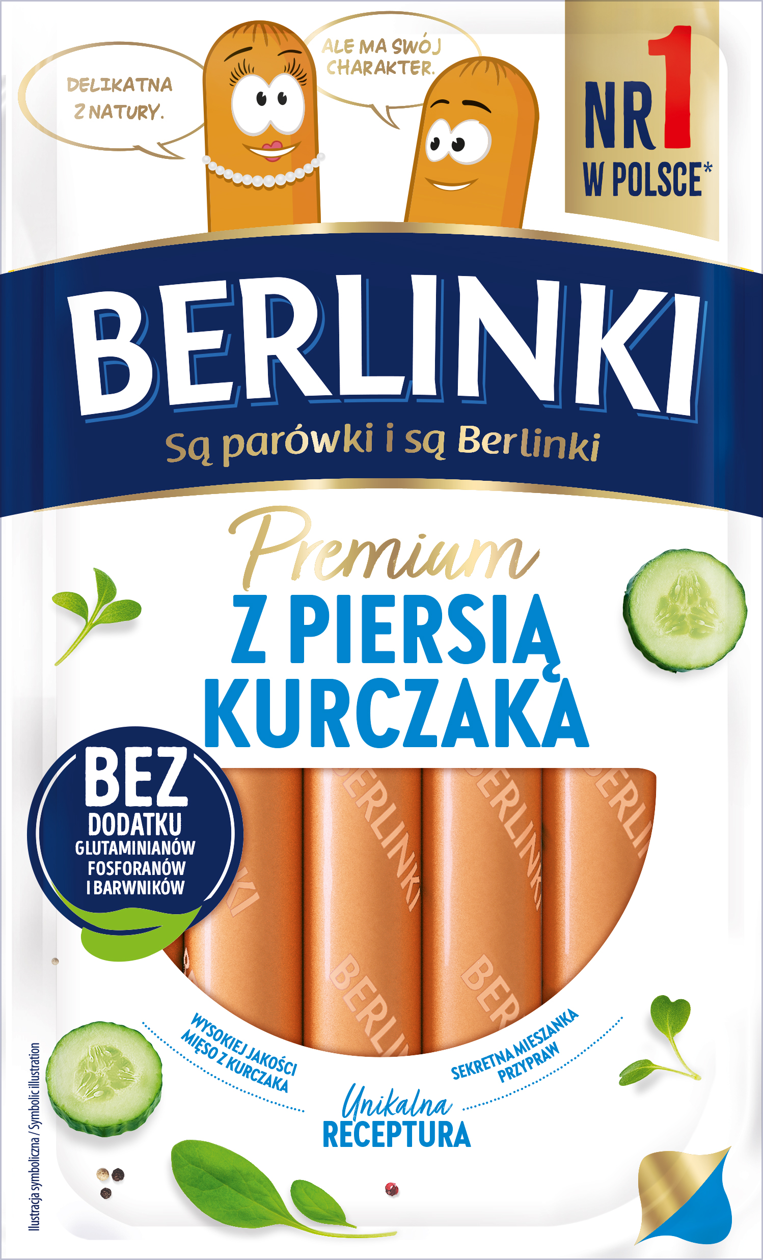 Parówki z kurcząt