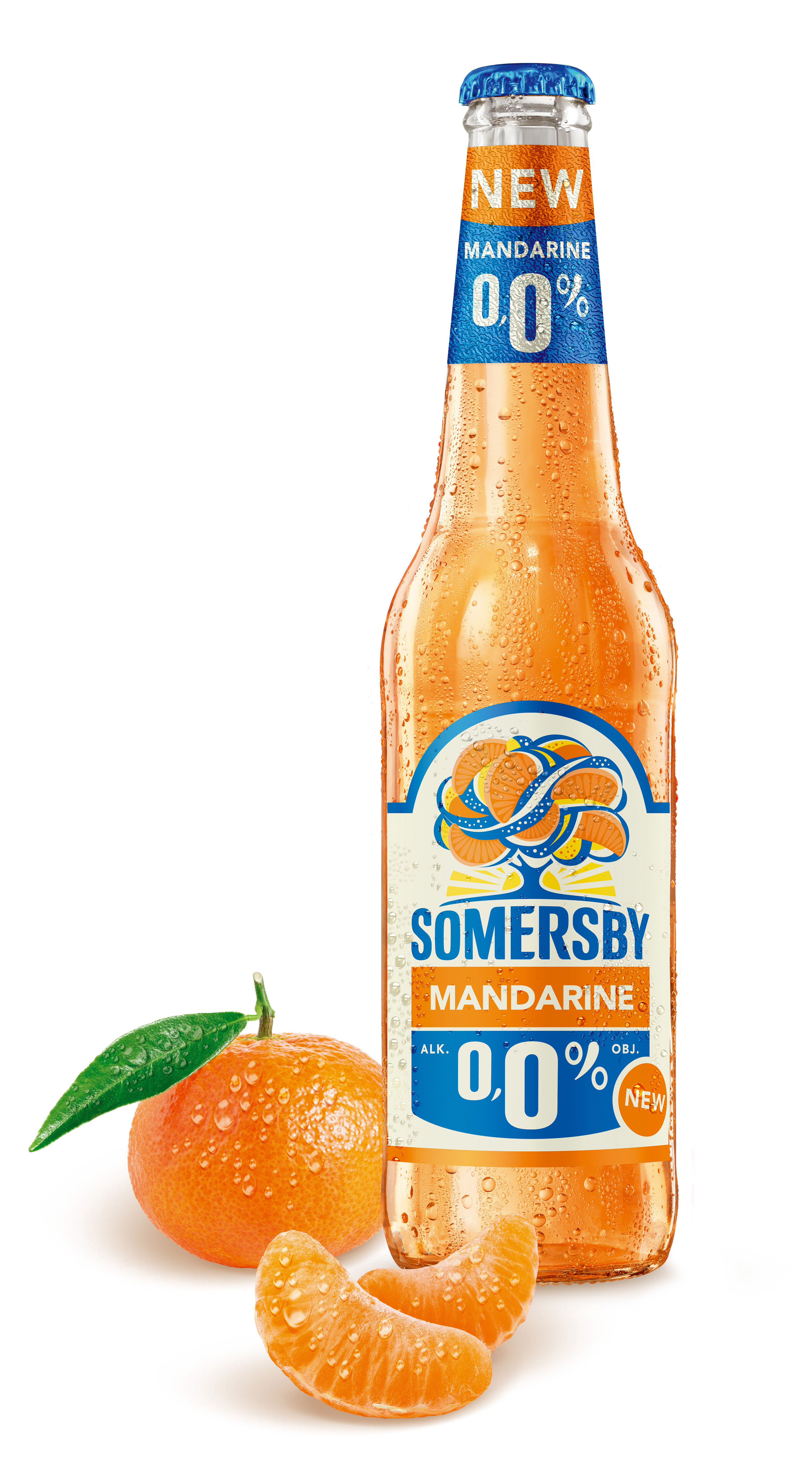 MANDARINE Napój piwny bezalkoholowy o smaku mandarynki (butelka bezzwrotna)