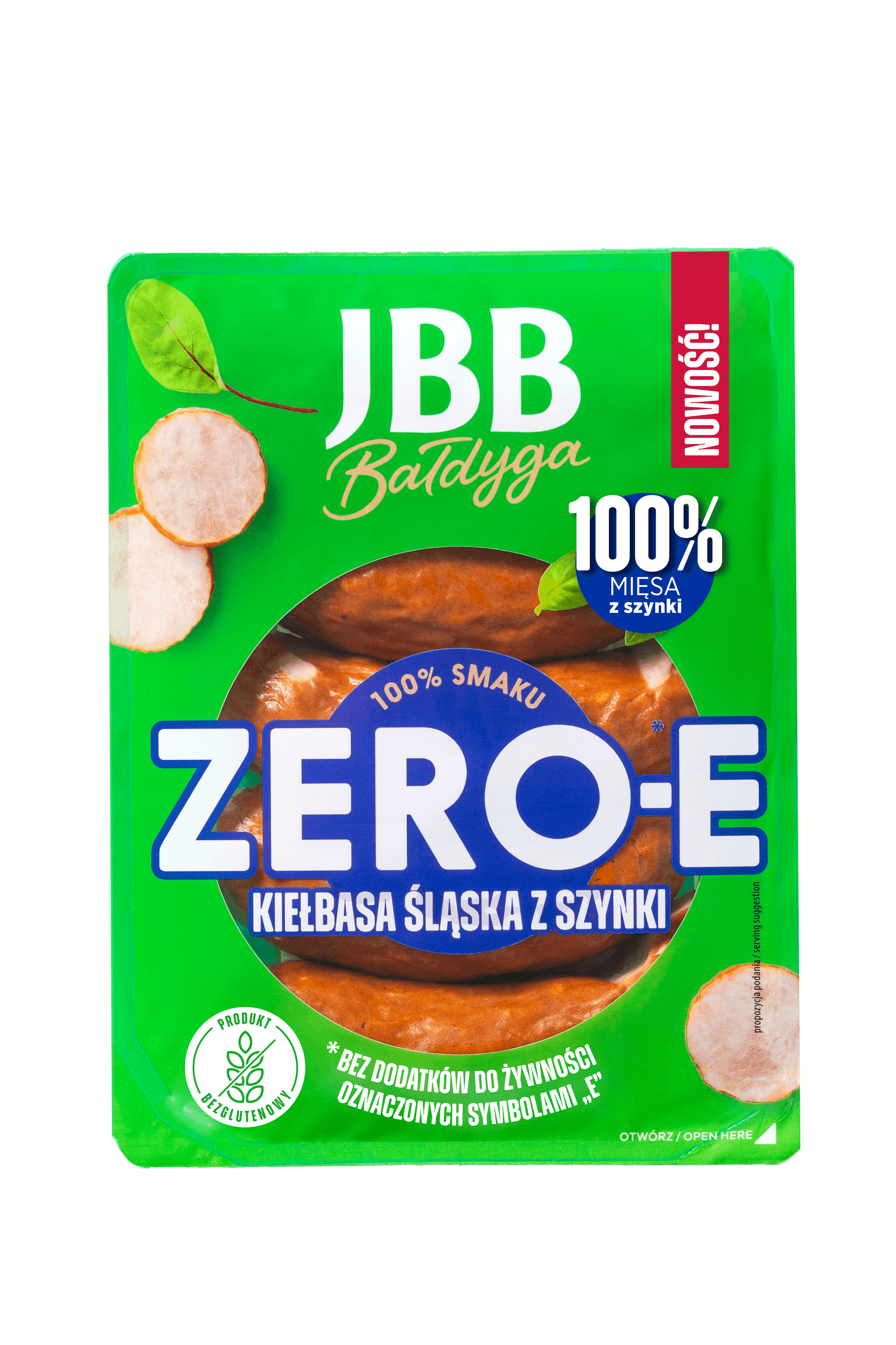 Kiełbasa śląska z szynki Zero - E
