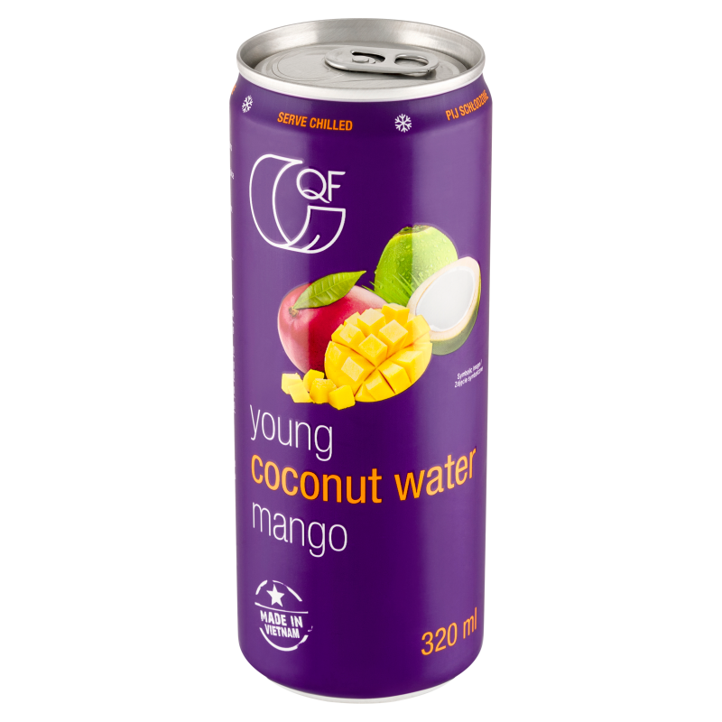 Woda kokosowa z sokiem z mango