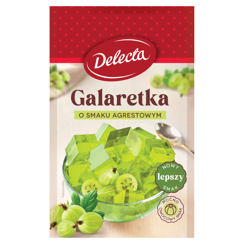 Galaretka o smaku agrestowym