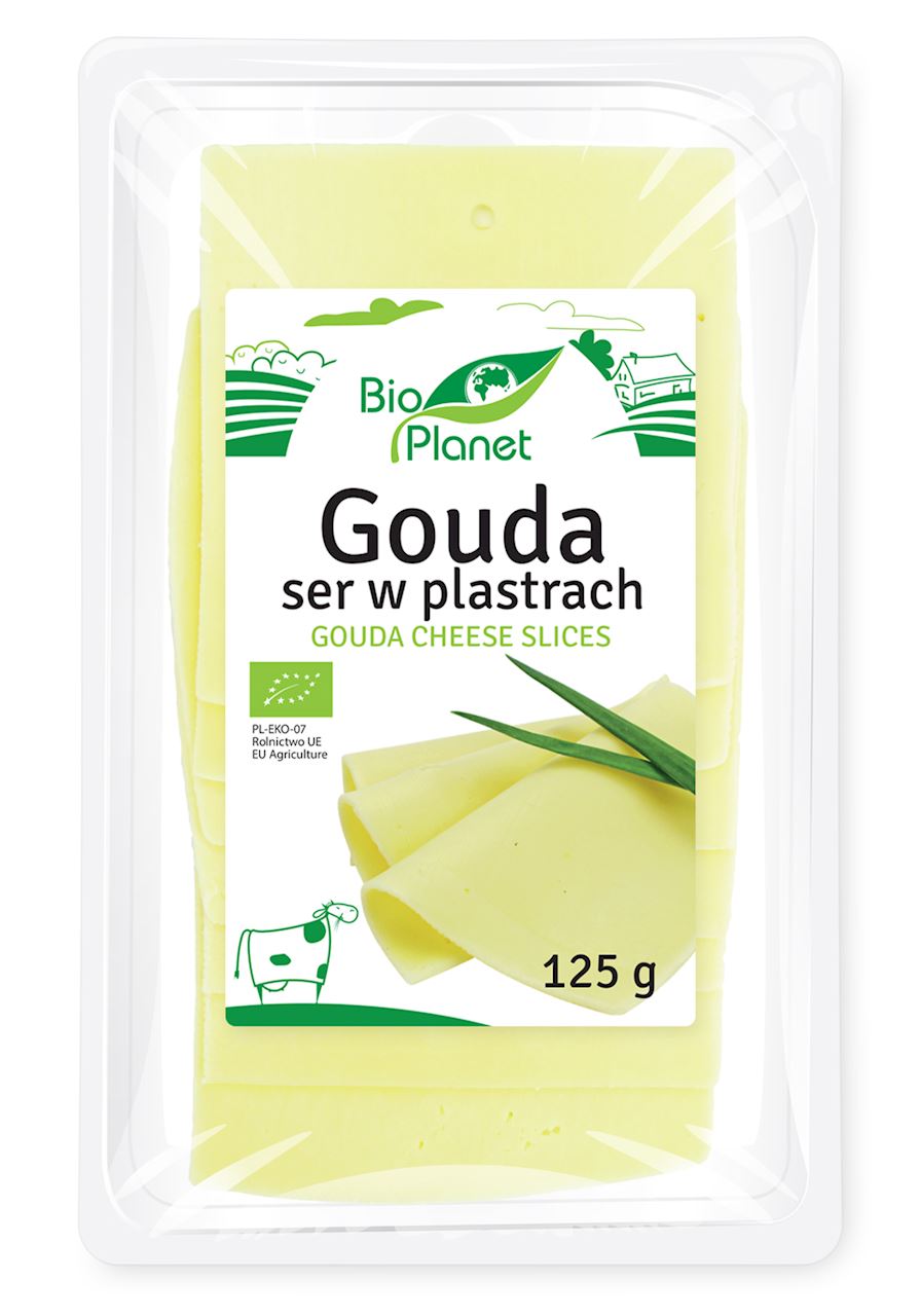 Ser Gouda (plastry) BIO
