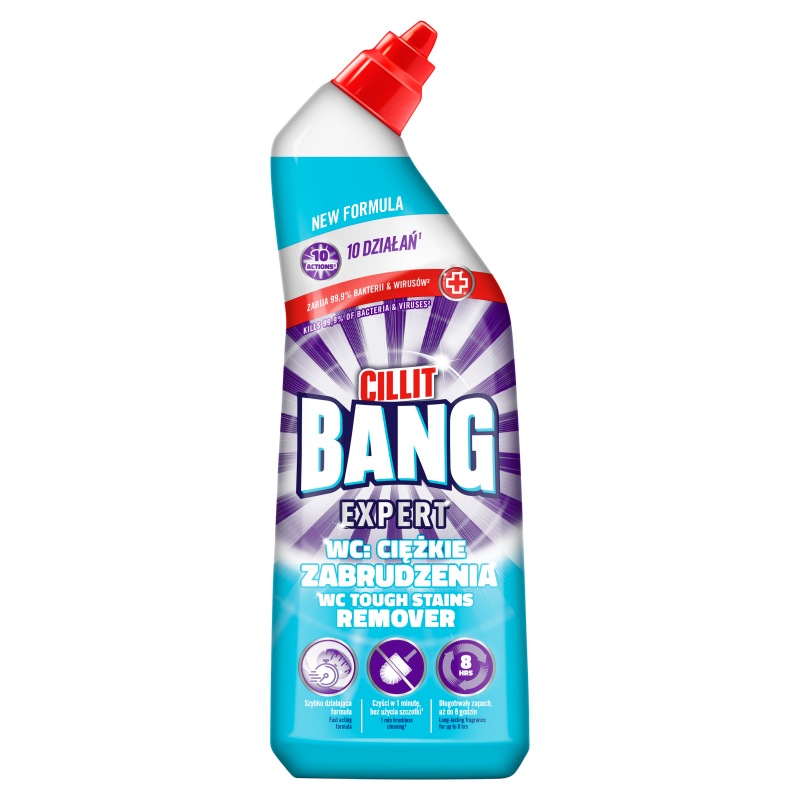 Żel do czyszczenia WC Ciężkie Zabrudzenia 750ml