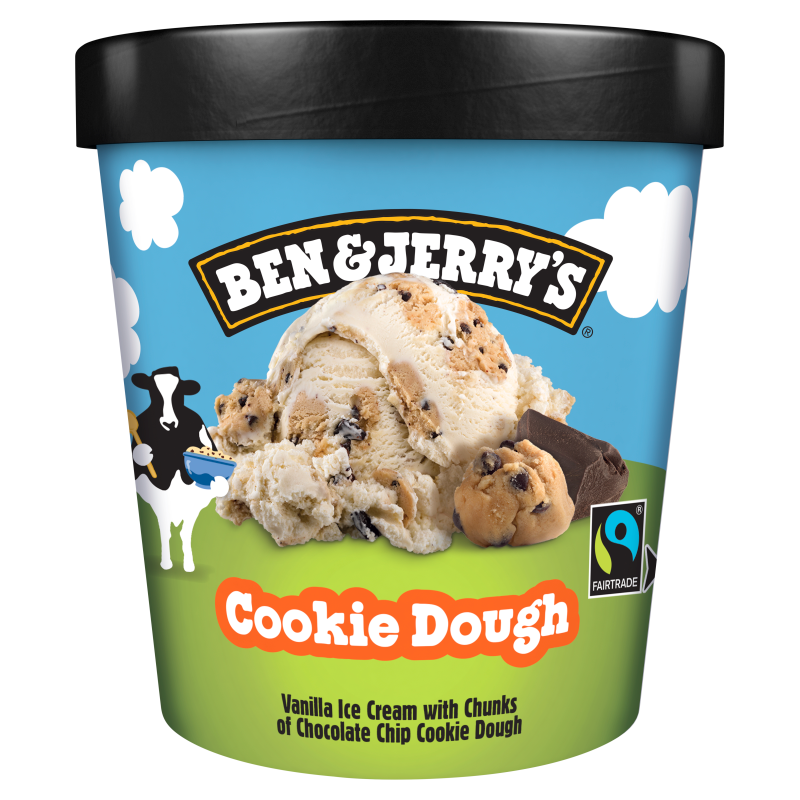 Cookie Dough Lody waniliowe z kawałkami ciastek i czekolady