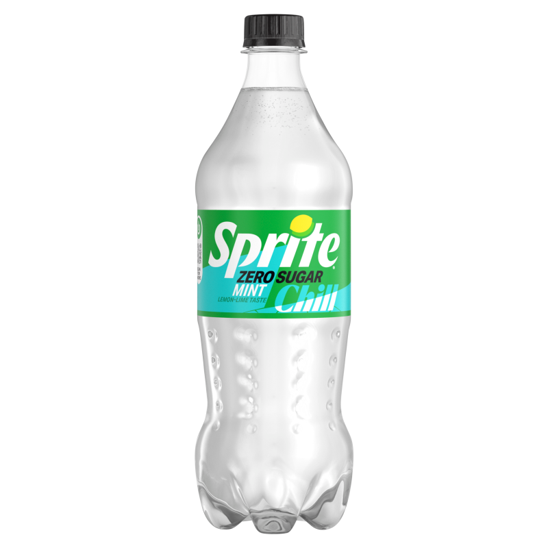 Napój gazowany o smaku cytrynowo-limonkowo-miętowym