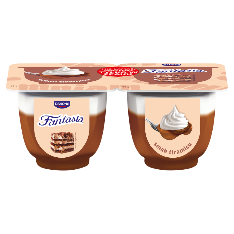 Pudding tiramisu 2x90g