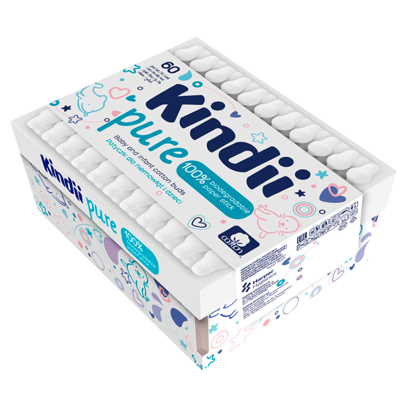 Patyczki higieniczne dla dzieci 60 szt.