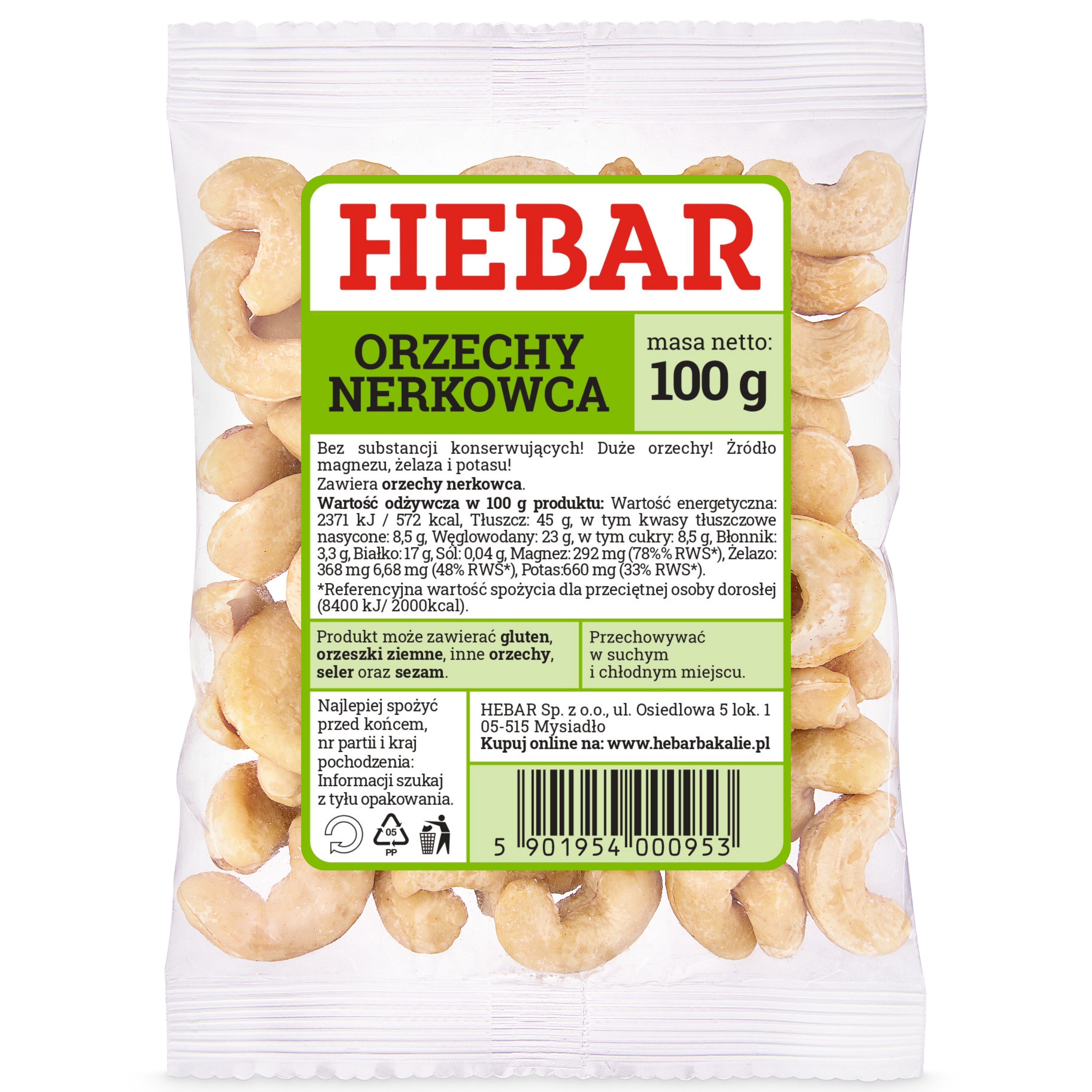 Orzechy nerkowca