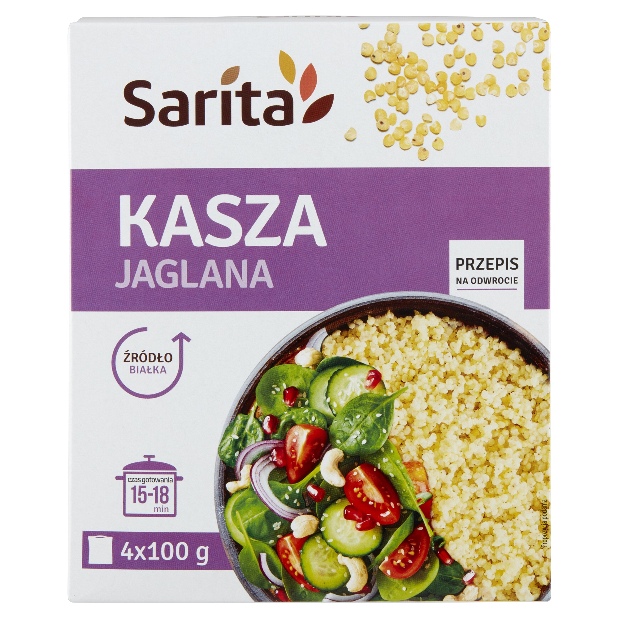 Kasza jaglana (4x100g)