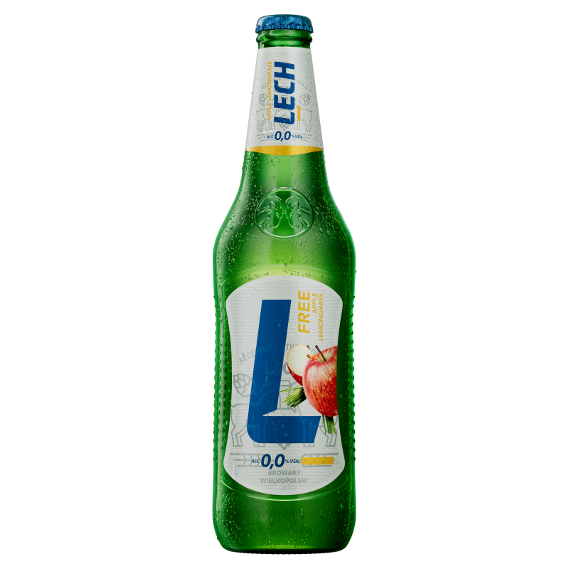 Apple Lemongrass Piwo bezalkoholowe (cena zawiera 1 zł kaucji za butelkę)