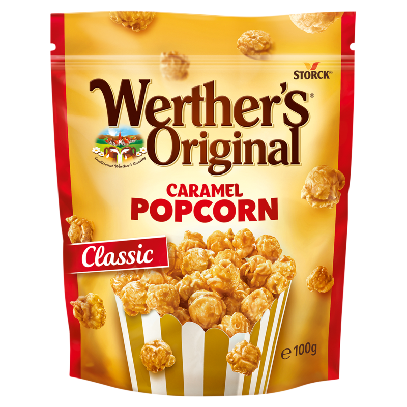 Popcorn w polewie karmelowej