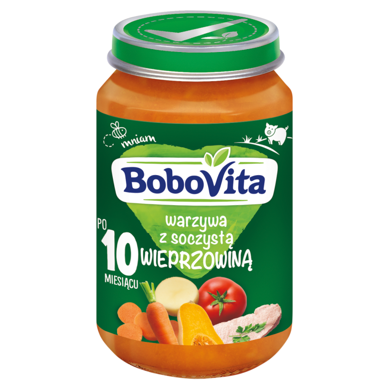 Soczysta wieprzowina z warzywami - po 10 miesiącu
