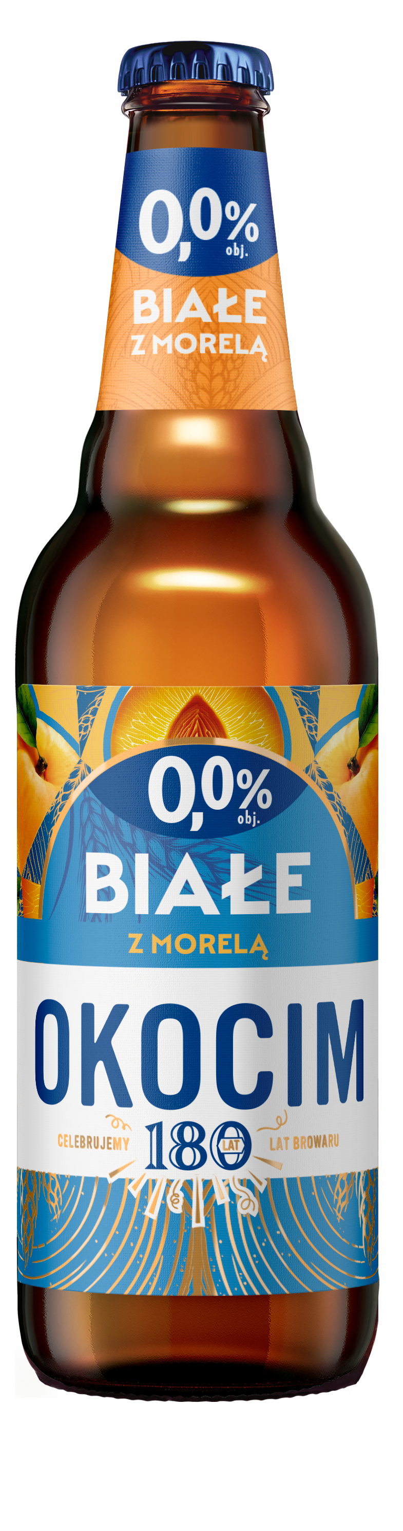 Białe z morelą 0% Piwo (butelka bezzwrotna)