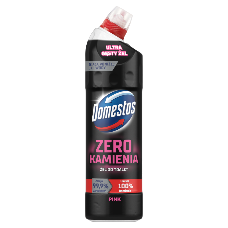 Żel do czyszczenia WC Zero kamienia Różowy 750ml