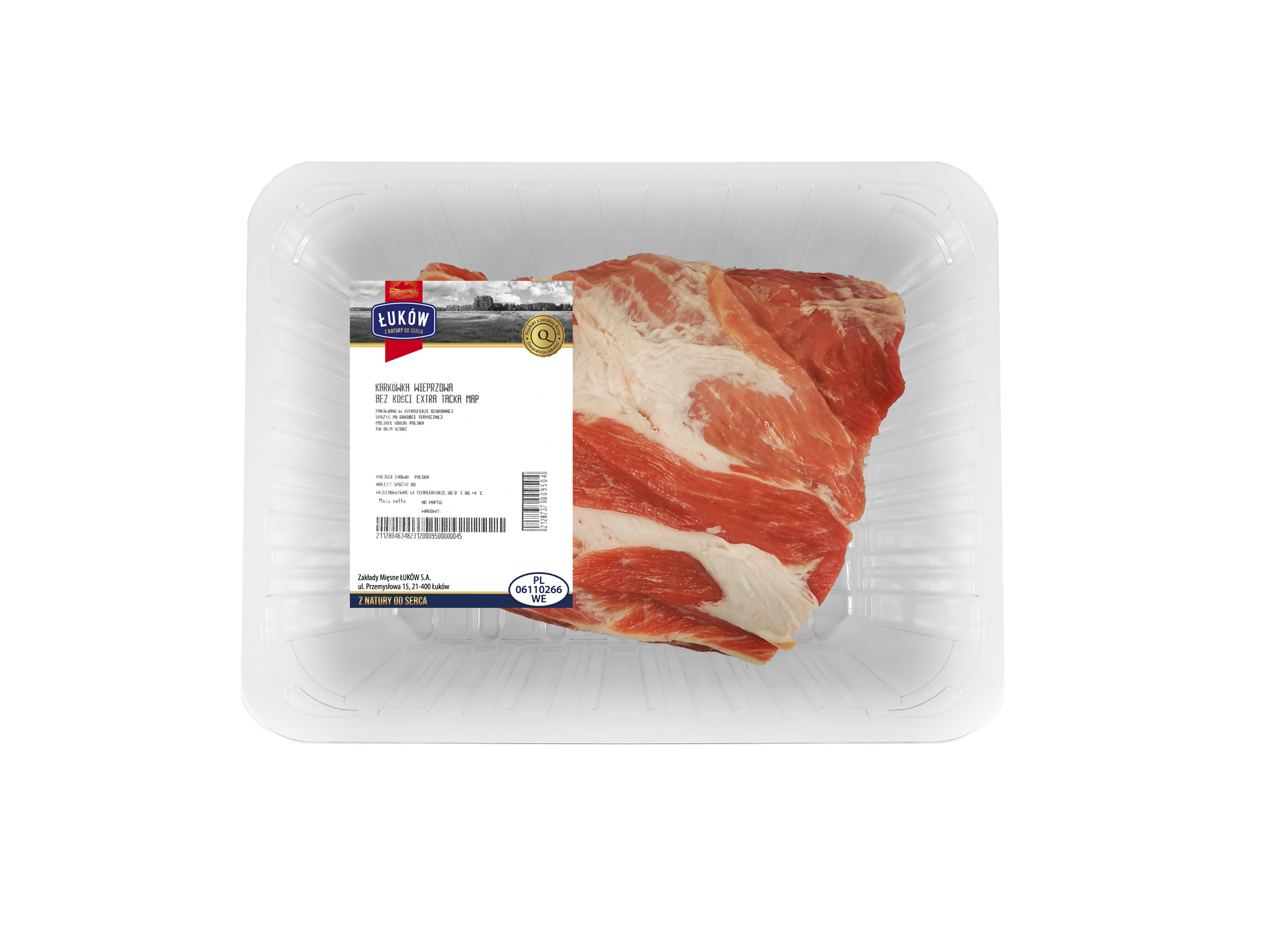 Karkówka wieprzowa bez kości extra (560g-840g)