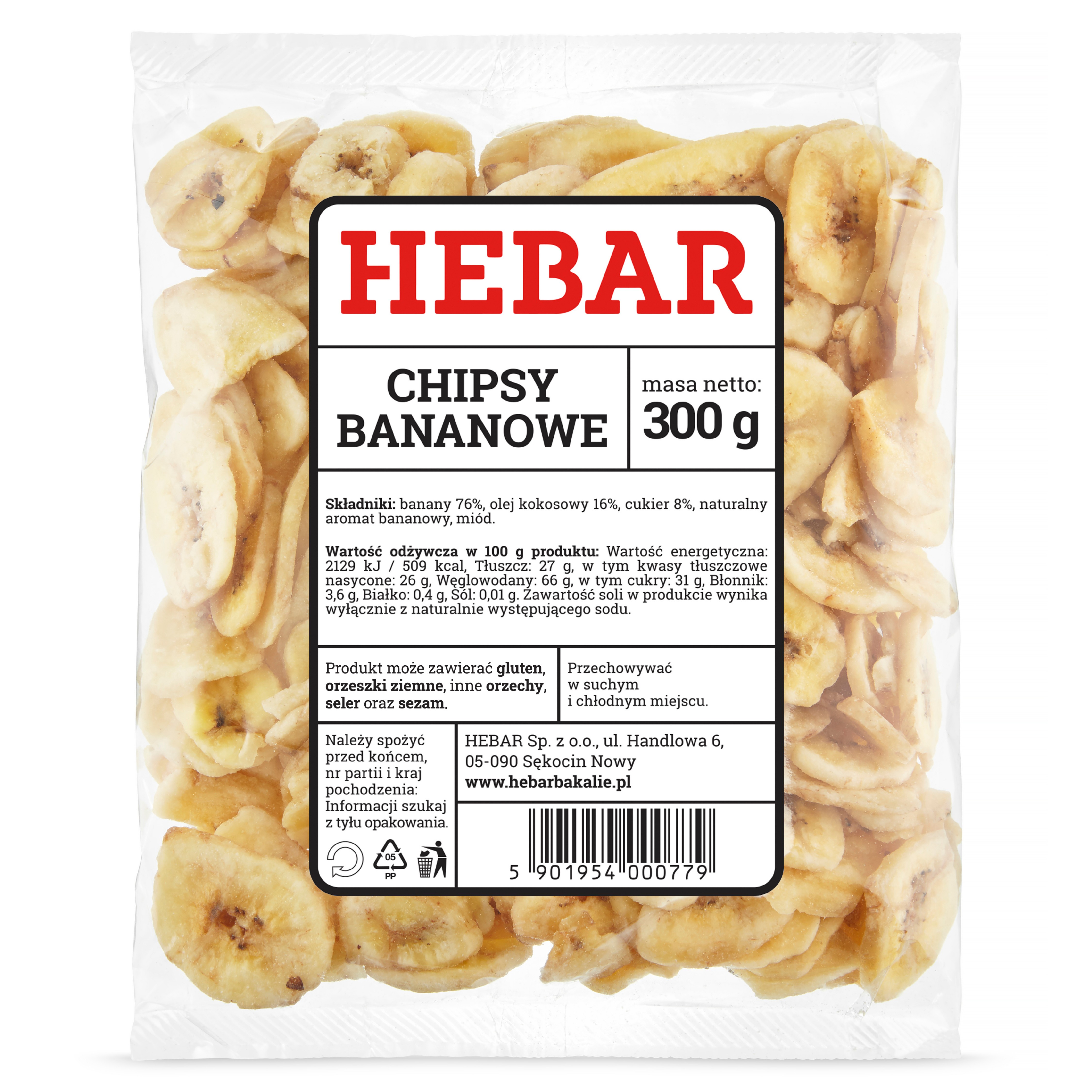 Chipsy bananowe